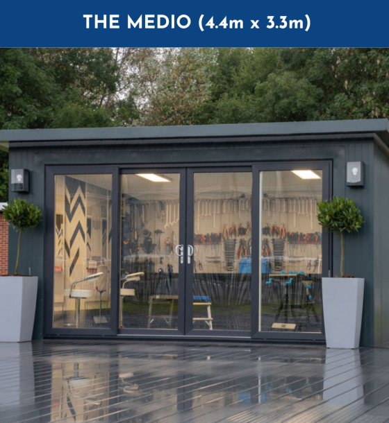 Copy Of Medio Garden Room Kit 2 (4.4 m x 3.3 m)